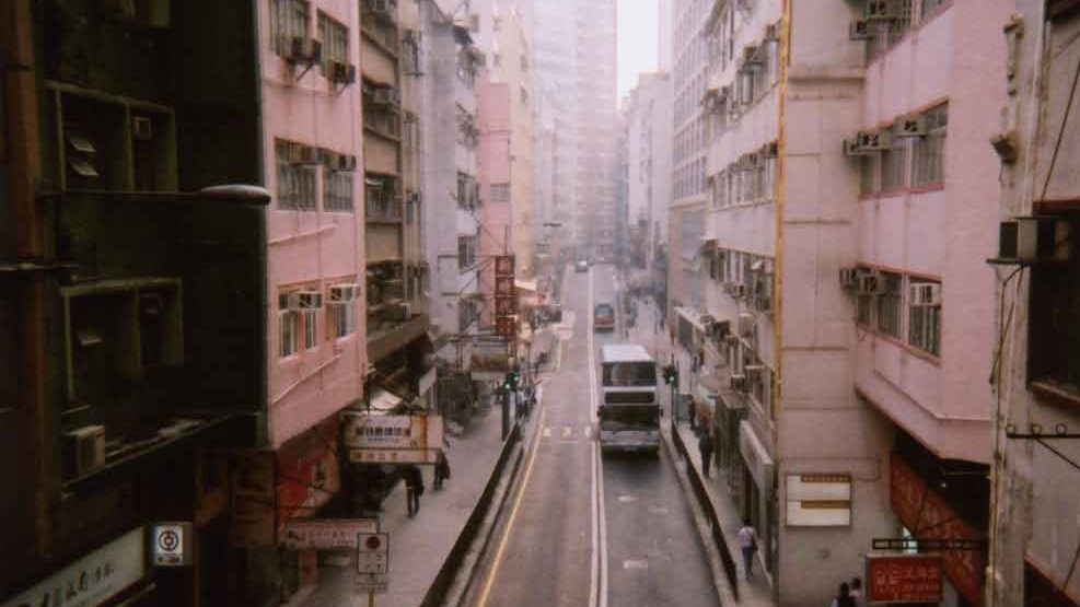 A Hong Kong street, photographed for The Year of…