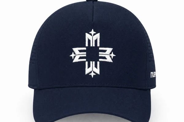 Northstar navy cap with embroidered star emblem